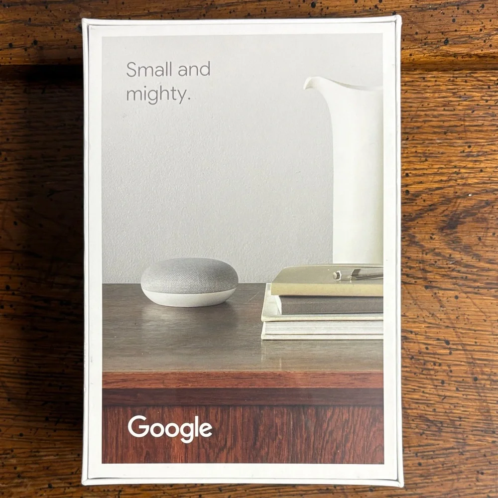 Google Smart Speaker Box - White